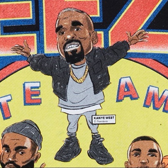 New Chinatown Market Yeezy Alumni Hoodie. Size M - Picture 5 of 8